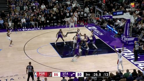 《NBA全场集锦》镇守禁区一夫当关 菲利波夫斯基伸出遮天局长大帽卡马拉