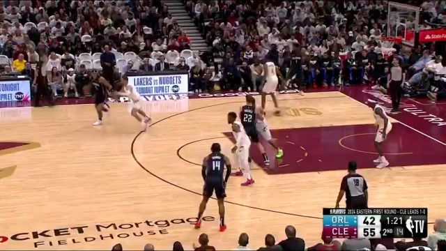 NBA季后赛：魔术vs骑士英文原声全场回放