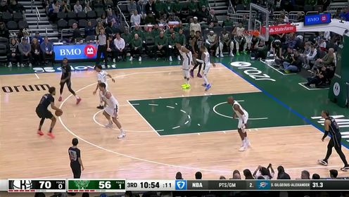 《密尔沃基雄鹿》【回放】NBA常规赛：篮网vs雄鹿第3节中文解说回放