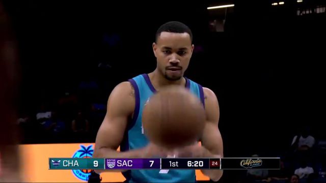 NBA夏季联赛：黄蜂vs国王红队英文原声全场回放