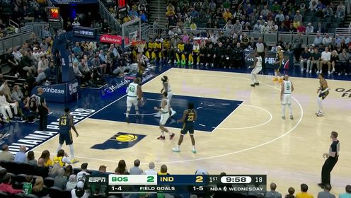 《NBA全场集锦》眼观六路耳听八方 哈利伯顿连线杰克逊上篮建功