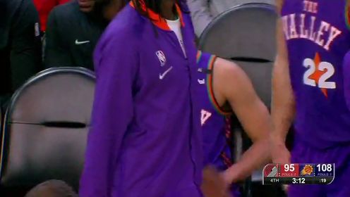 《NBA全场集锦》【回放】开拓者vs太阳第4节英文原声回放