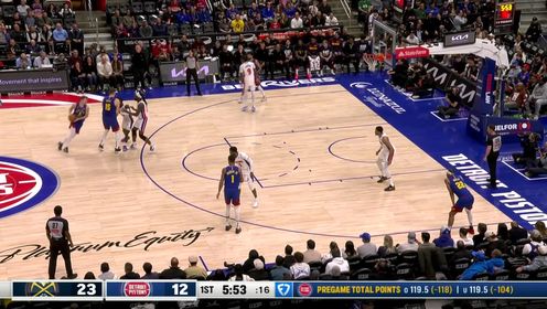《NBA全场集锦》不用加速不用突破 约基奇接球抛投手感非常柔和