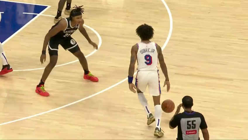 篮网vs76人 NBA季前赛：篮网vs76人第2节中文解说回放