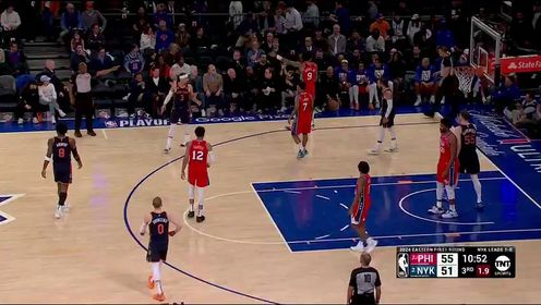 《NBA全场集锦》【回放】NBA季后赛：76人vs尼克斯第3节中文解说回放