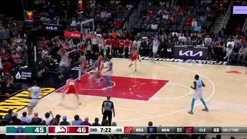 《NBA全场集锦》NBA常规赛：黄蜂vs老鹰英文原声全场回放