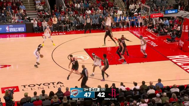 亚历山大vs火箭集锦 11投6中砍下20分2篮板4助攻率队取胜